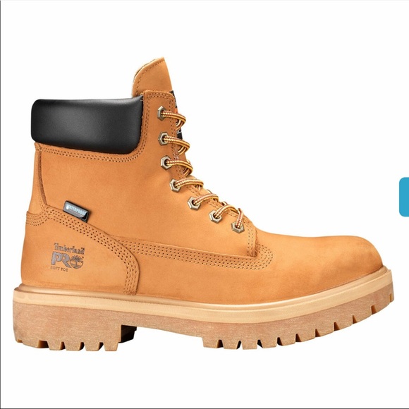 Timberland PRO Men's 6" Soft Toe WP Work Boots - Picture 4 of 7